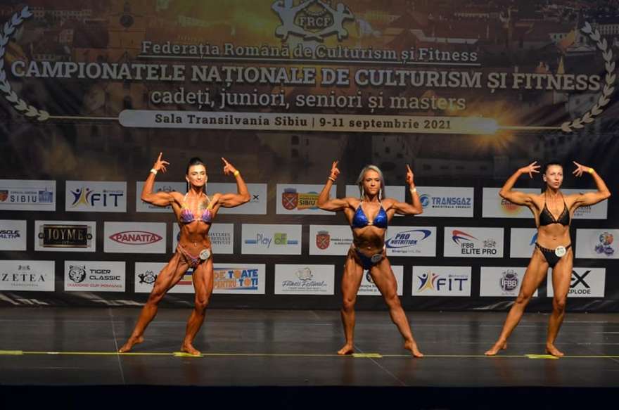Pamela Kiss, sigheteanca triplă campioană națională la Culturism și Fitness