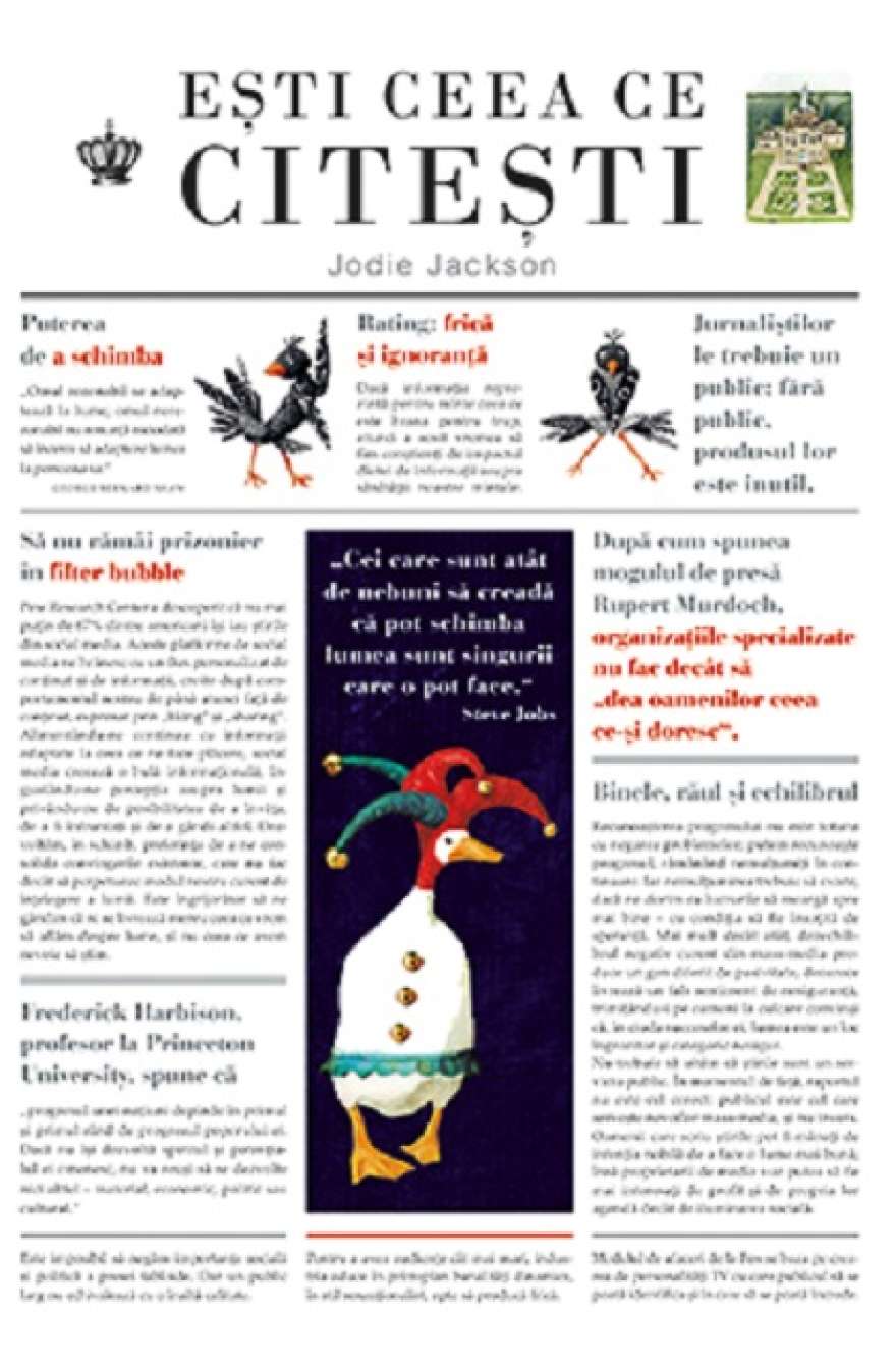 Jodie Jackson ne recomandă o dietă mediatică echilibrată în cartea ”Ești ceea ce citești” 